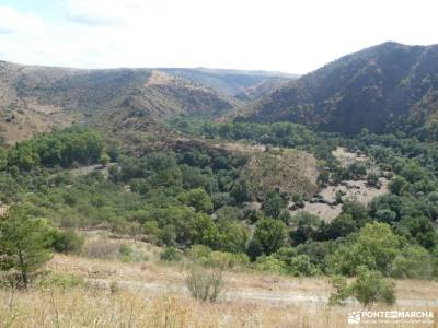 Meandros Río Lozoya - Pontón de la Oliva - Senda del Genaro GR300; cascadas en guadalajara cuevas de